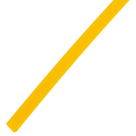 Cub Cadet yellow visibility line helps track trimming in bright light.