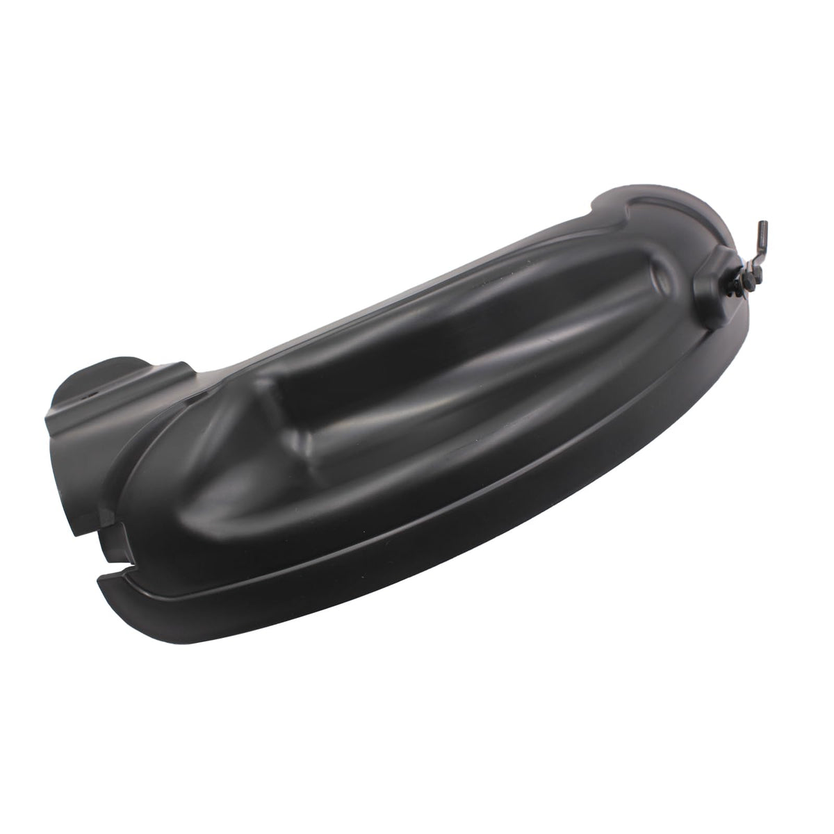 Cub Cadet RZT-42 deck mulch plug assembly illustrating secure fit.