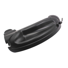 Cub Cadet RZT-42 deck mulch plug assembly illustrating secure fit.