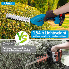 Cub Tik hedge trimmer with 9-inch blade for hedges and shrubs