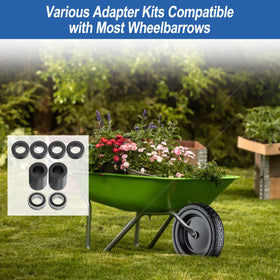 Cubesprings garden cart install-ready with included hardware.