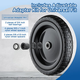 Cubesprings tread detail highlights grip on uneven ground.