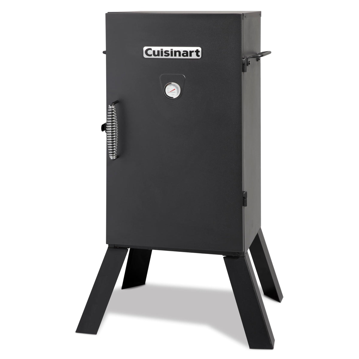 Cuisinart 30in electric smoker front view ideal for entertaining with large batches