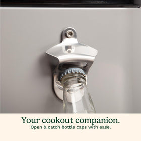 Cuisinart 80 Qt capacity image shows 100 cans or 50 bottles iced.