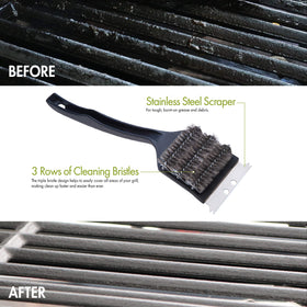 Cuisinart CCB-100 storage hook keeps brush handy at the grill