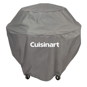 Cuisinart CGWM-057 XL 360° griddle cover front view protects against weather and sun.
