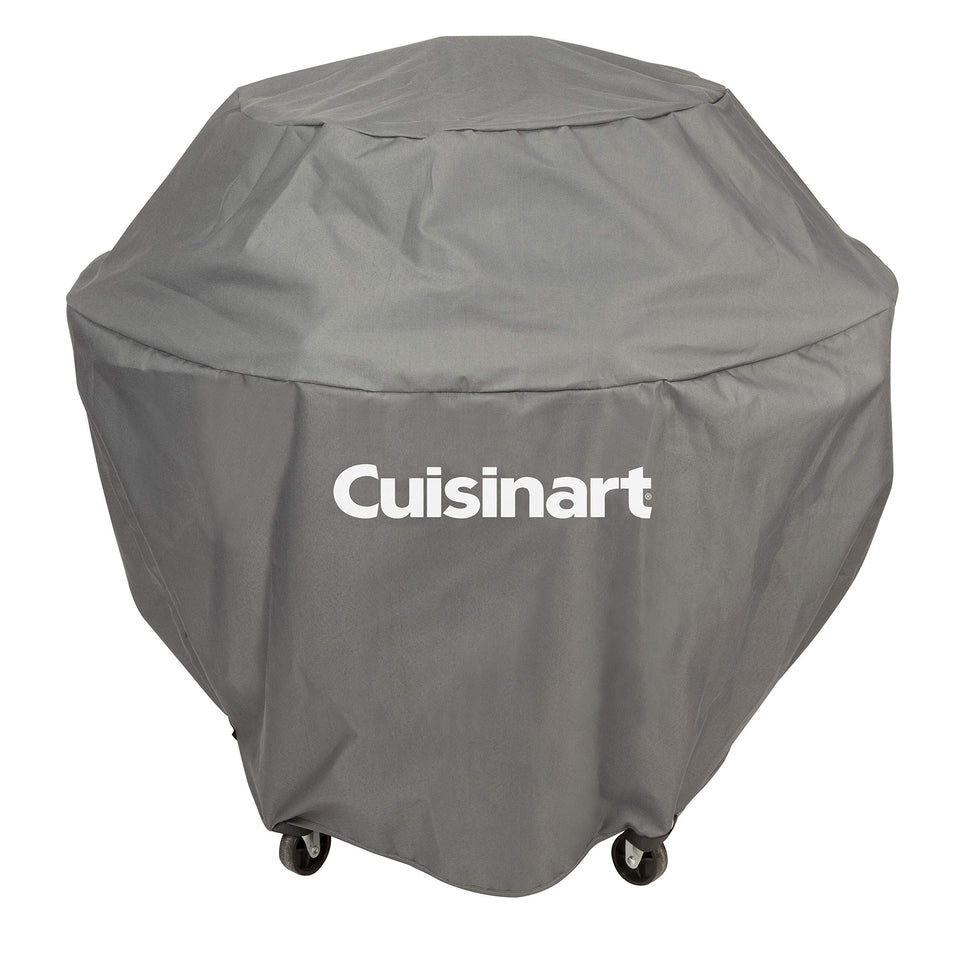 Cuisinart CGWM-057 XL 360° griddle cover front view protects against weather and sun.