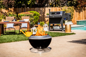 Cuisinart Cleanburn sleek design complements patios and backyards