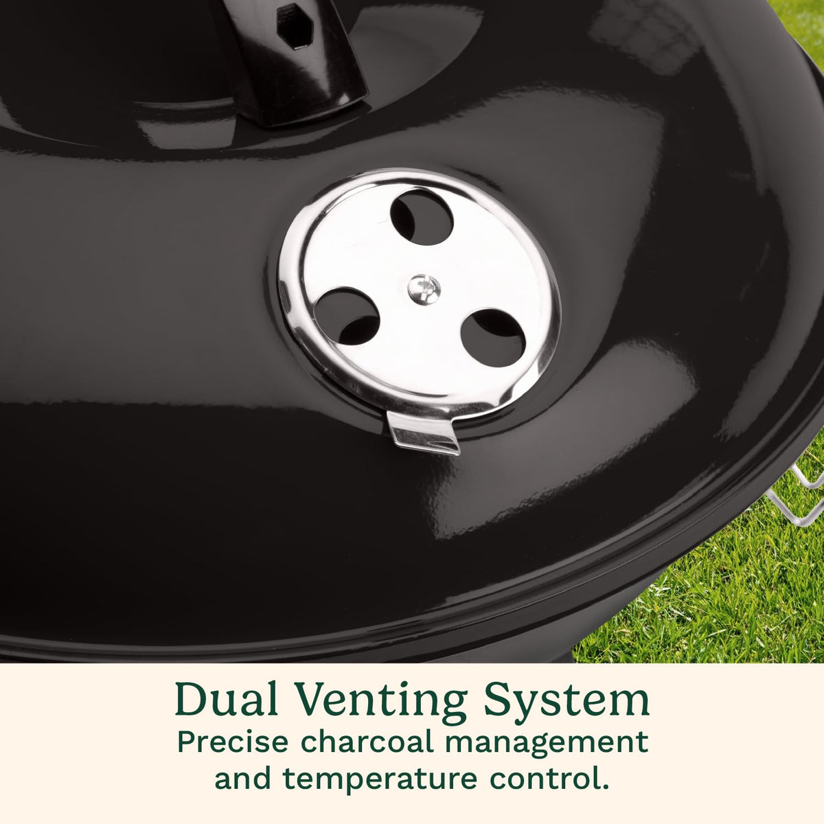 Cuisinart enamel-coated firebox emphasizes durable outdoor use