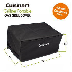 Cuisinart Grillster cover with Velcro straps secures the grill during transport