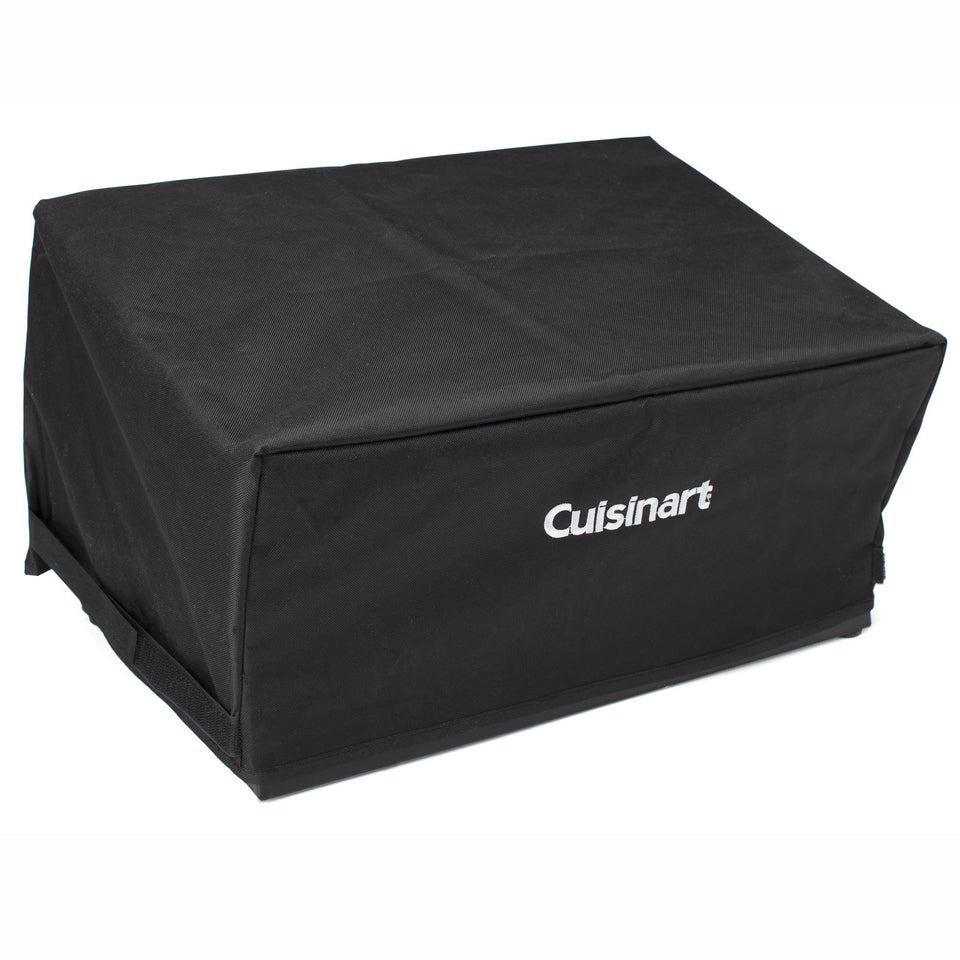Cuisinart Grillster portable grill cover on grill protects from weather