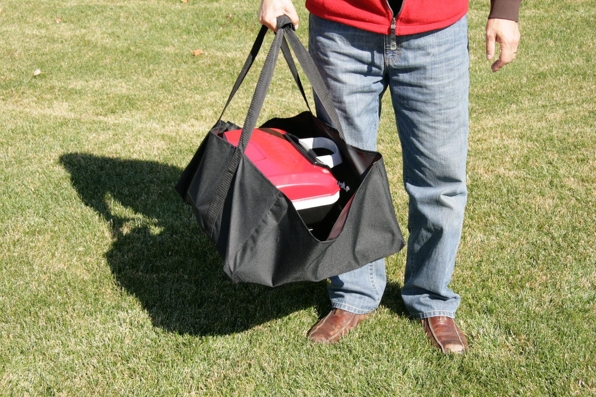 Cuisinart VersaStand tote mode in use, two handles for easy transport.