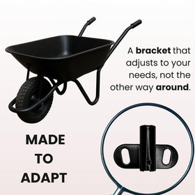 Cuitáxi all-weather hardware protects against rust and UV fade across seasons.