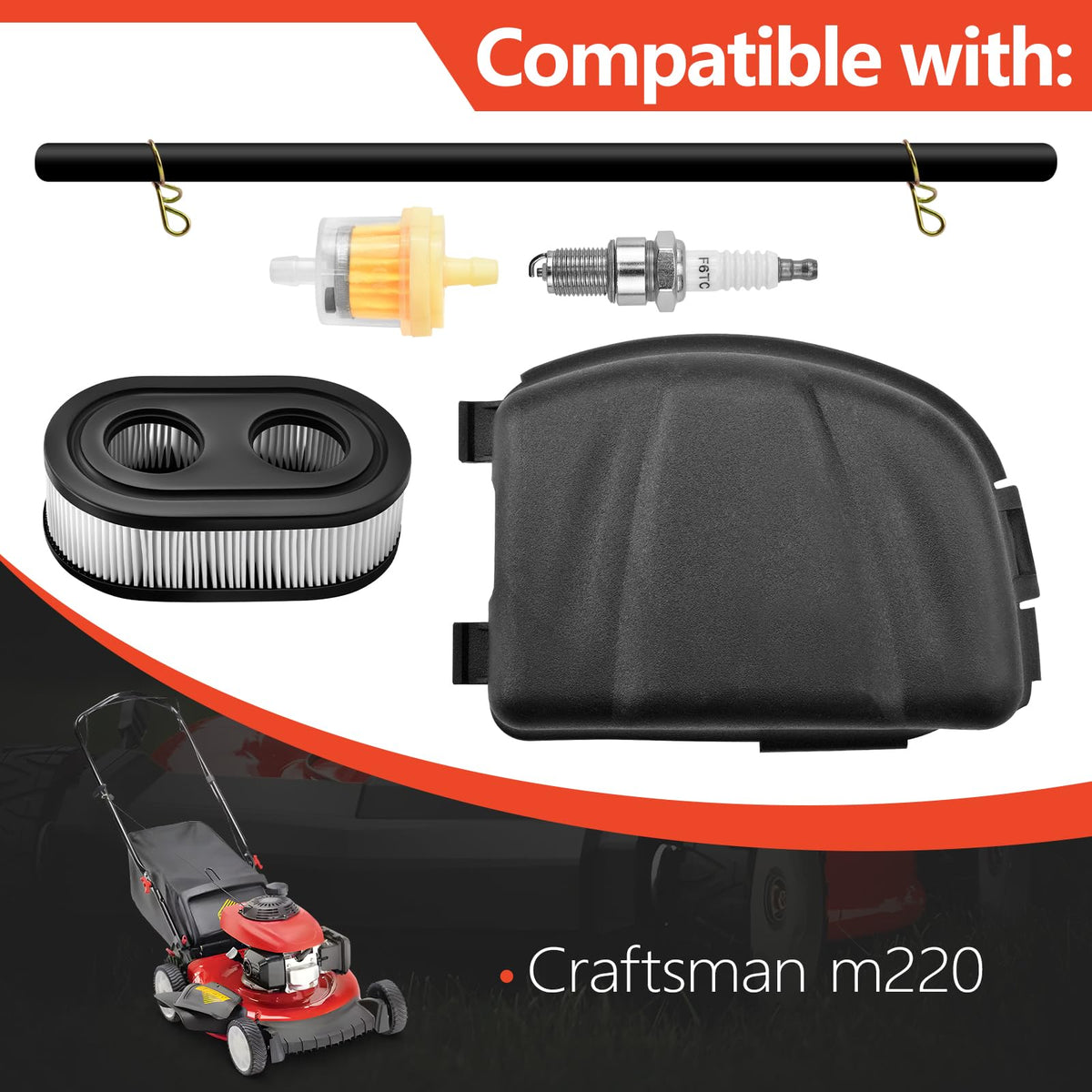 CULMKARI tune-up kit components for 12A-A26B793 with filter media and seals