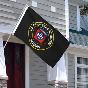 Gift-ready Cumpiuso 82nd Airborne flag suitable for gifting