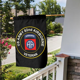 Cumpiuso 82nd Airborne flag for backyard lawn or fence