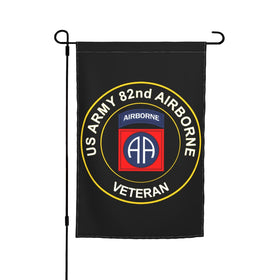 Cumpiuso 82nd Airborne garden flag with double-sided printing for outdoor decor