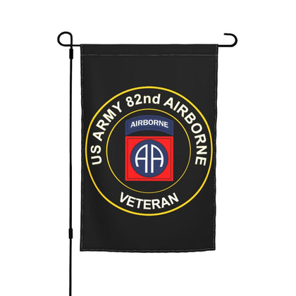 Cumpiuso 82nd Airborne garden flag with double-sided printing for outdoor decor