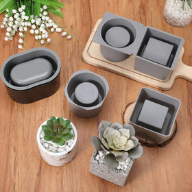Cunhill square mold measures 7.5x3.5x2.8 inches for versatile planters.
