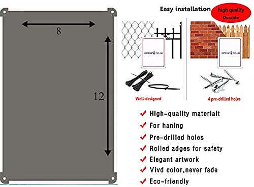 Cuorung Direct indoor outdoor use scenarios sign mounted in various spaces