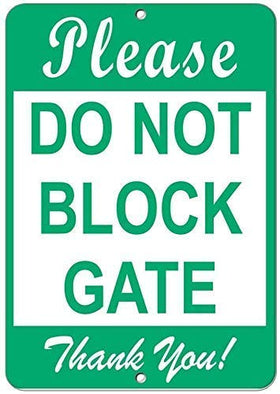 Cuorung Direct warning sign front view in durable aluminum for outdoor use