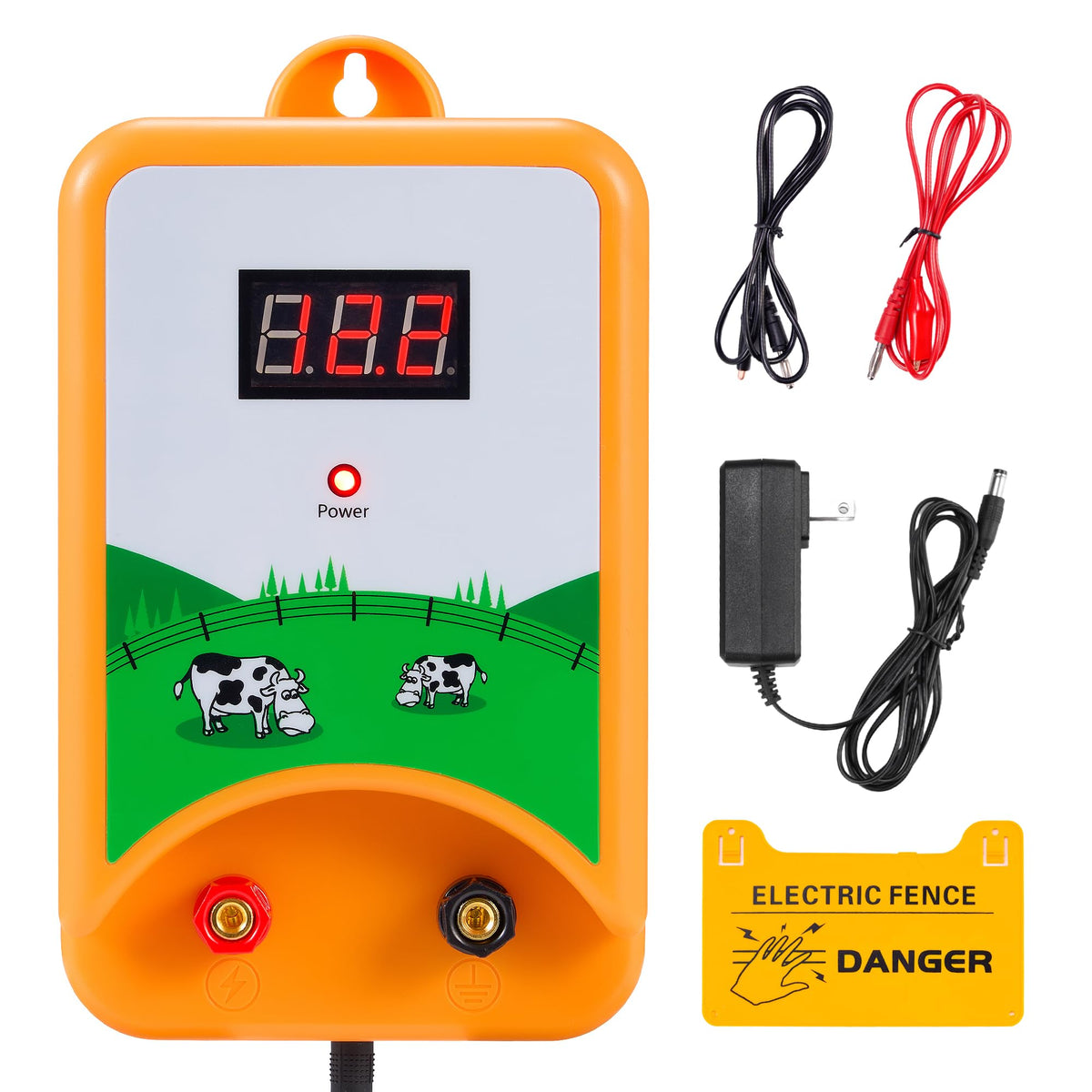 CURECURE Electric Fence Charger installation view shows simple setup and dependable performance.