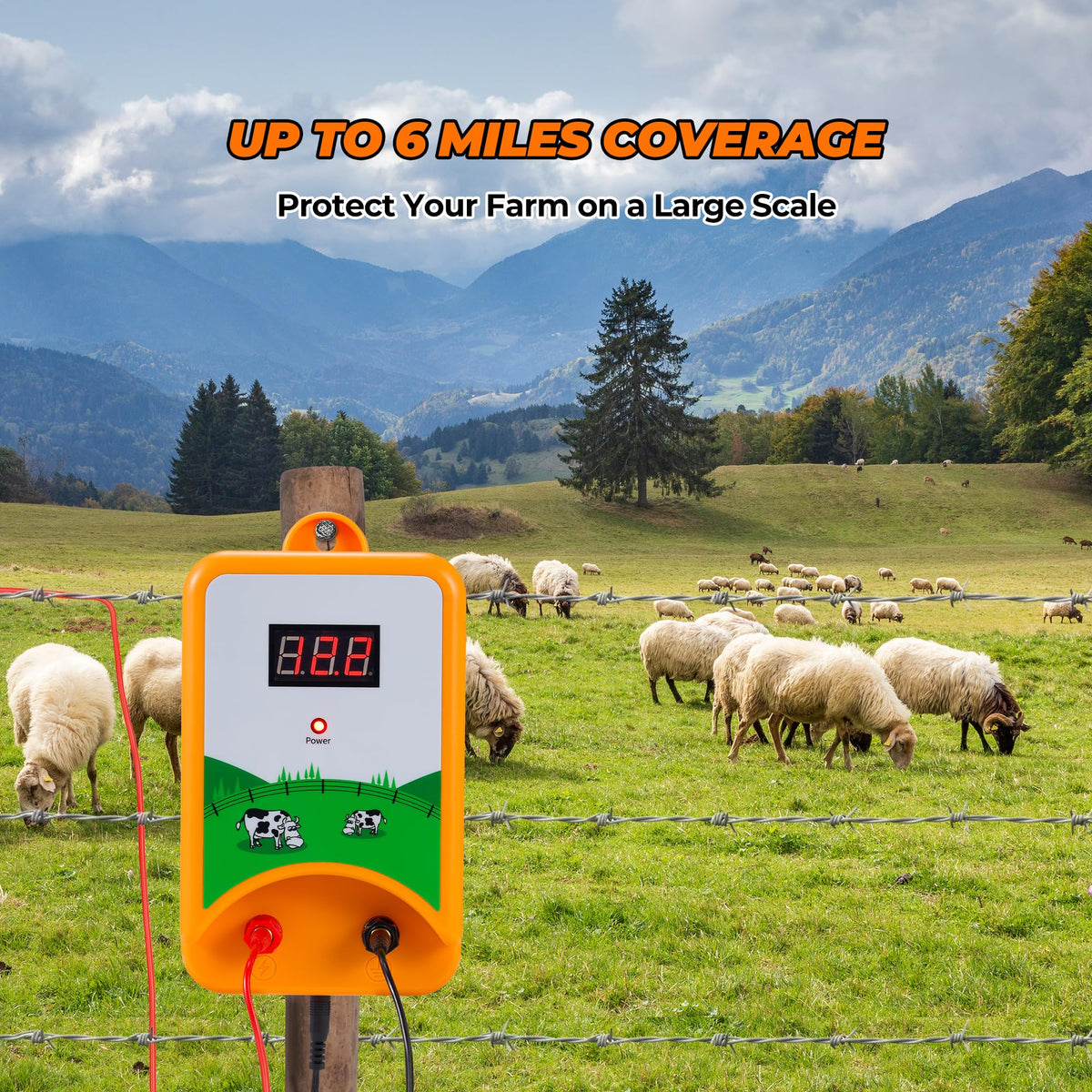 CURECURE covers up to 6 miles with reliable range.