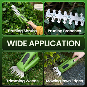 CURECURE Long blade designed for hedges, shrubs, and small trees.
