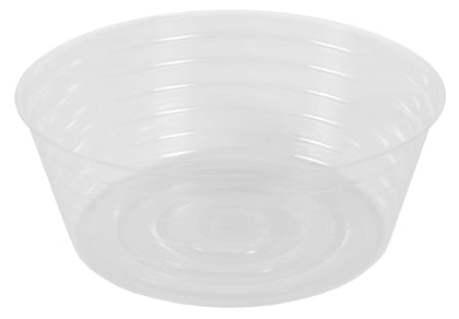 Curtis Wagner L-0015 basket liner, front view, shows overflow protection for 10-inch baskets.