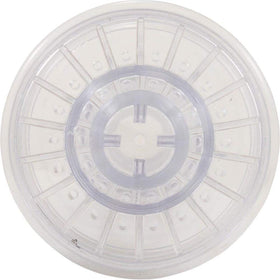 Custom Molded Products CMP 3-Tier Pool Fountain nozzle detail, highlights durable plastic construction.
