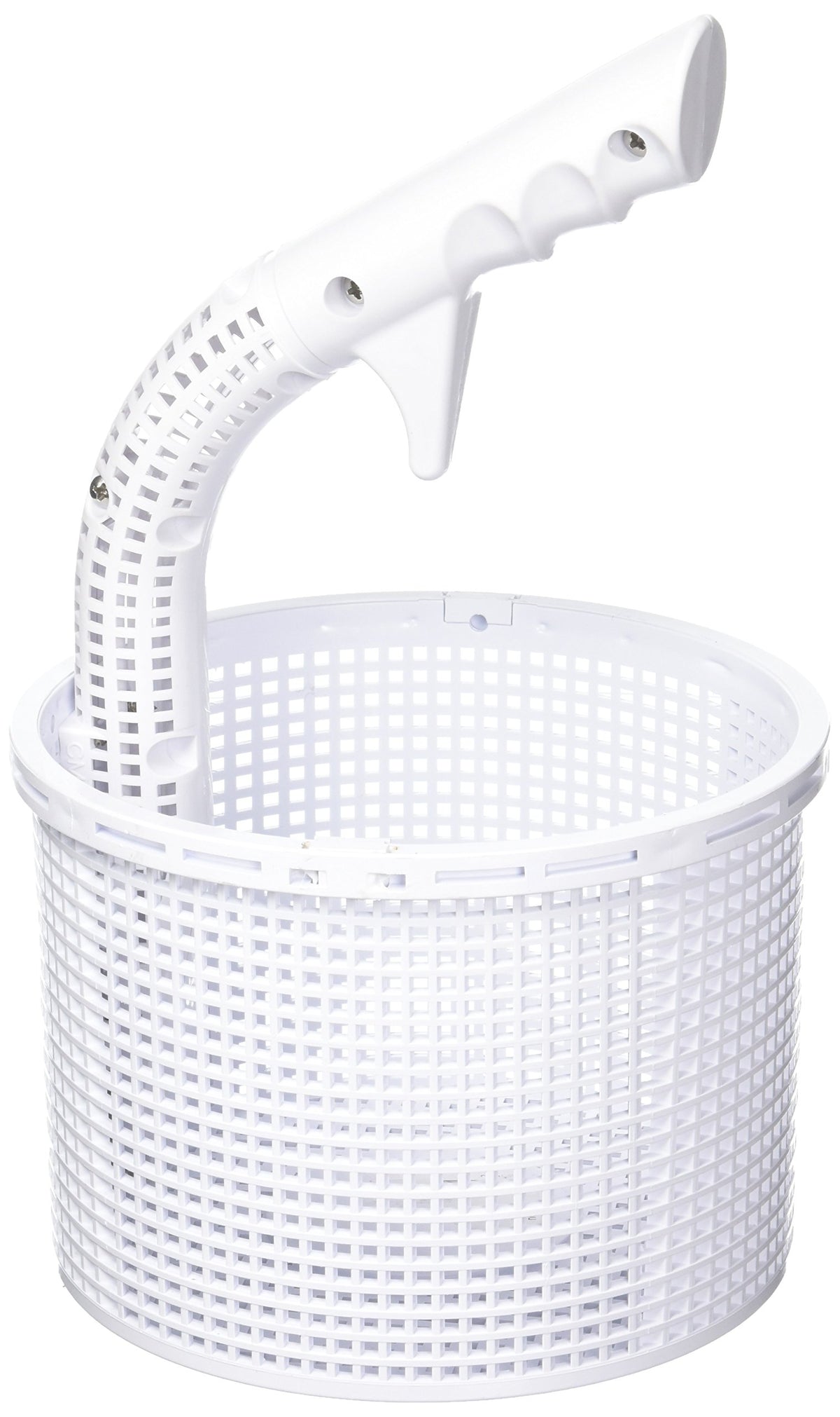 Close-up of FlowSkim basket highlighting durable construction for debris capture.