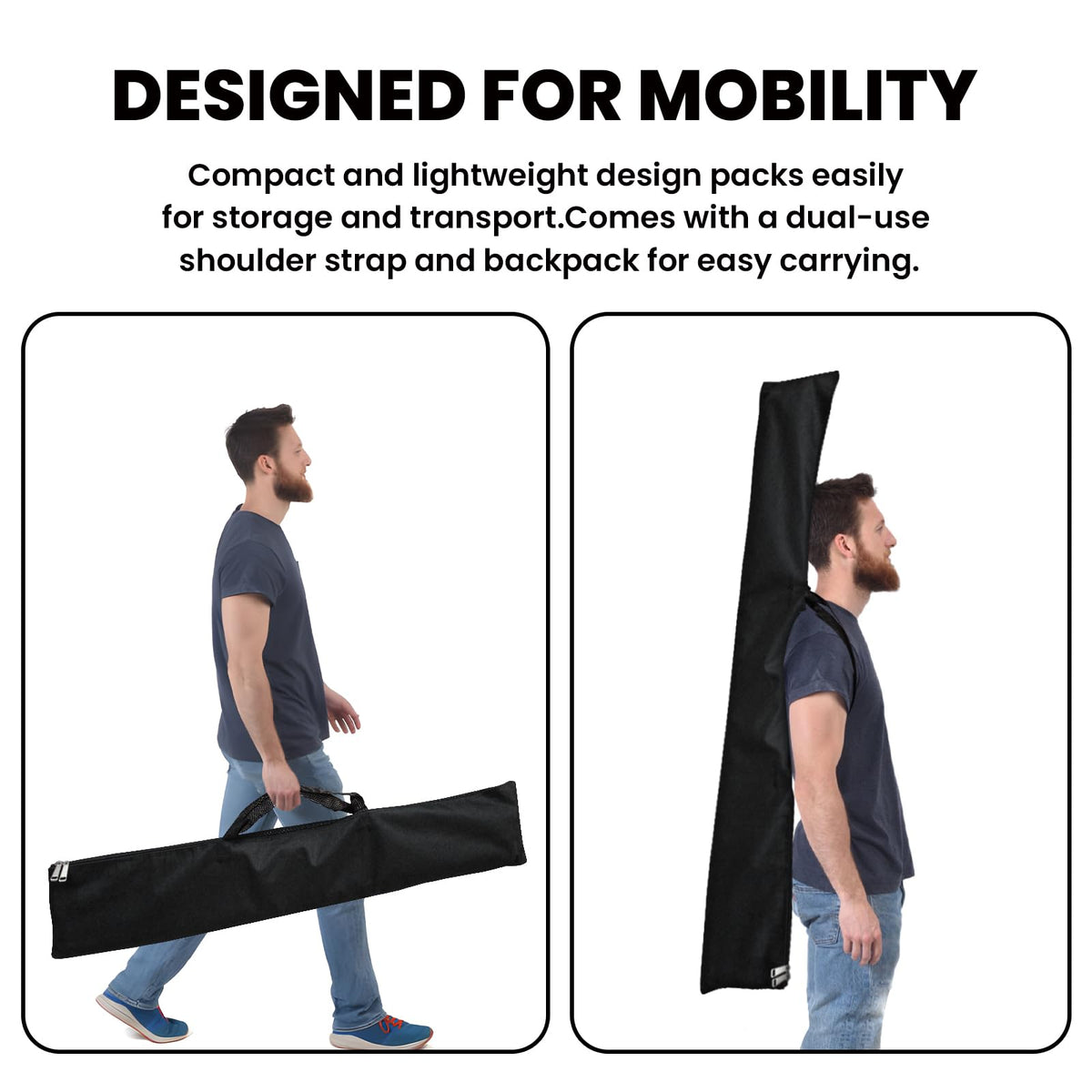 CUSTOMTREND 8ft swooper flag compatibility expands signage options.