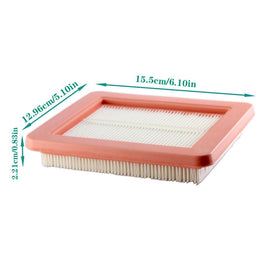 CutCrafter 99-percent filtration air filter reduces unfiltered air intake.