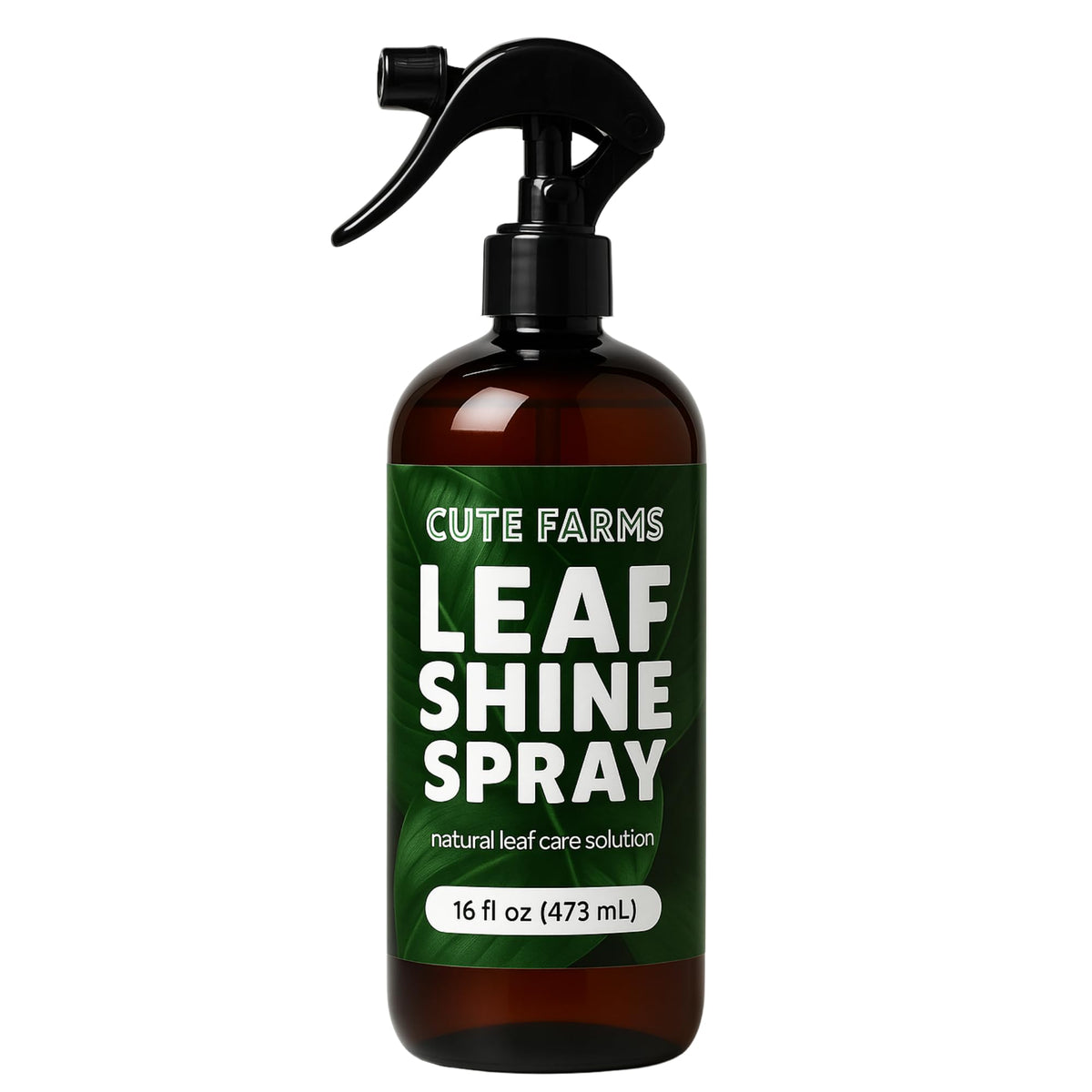 Cute Farms ready-to-use Leaf Shine Spray makes plant maintenance quick and simple.