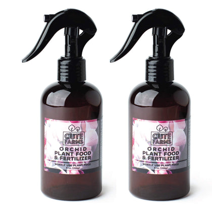 Cute Farms Orchid Plant Food bottle mist delivers even spray for healthy growth
