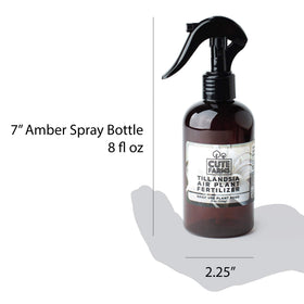 Cute Farms Tillandsia fertilizer 8-oz bottle with leakproof liner for daily care