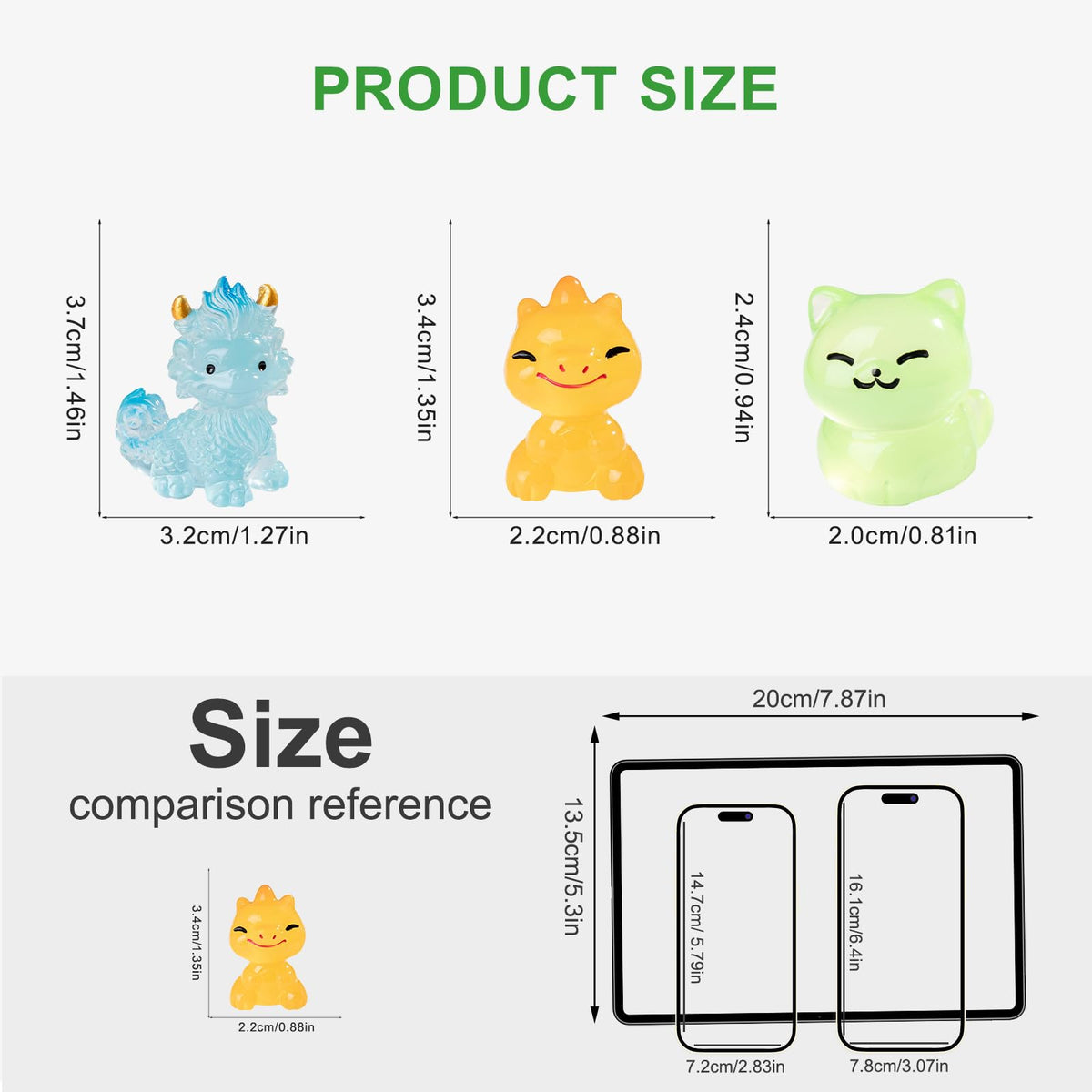 Cuteseven glow bird figurine brightens dollhouses and displays with warm light.