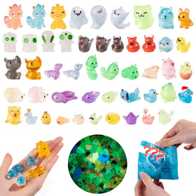 Cuteseven glow duck figurine adds playful light to mini gardens and fairy displays.