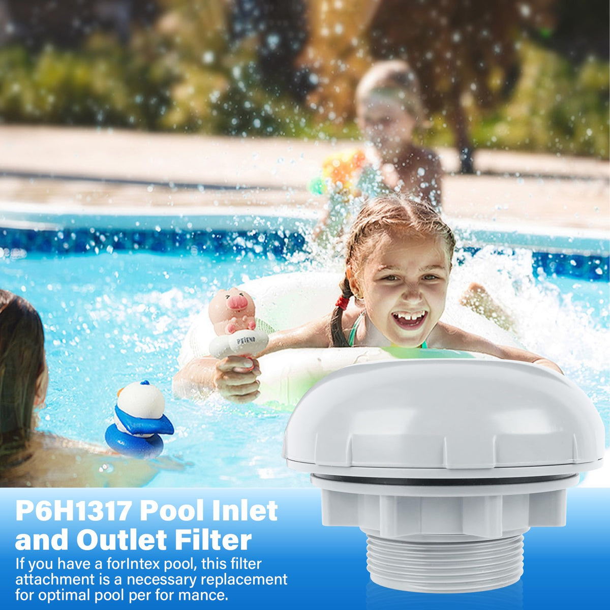 CVILL P6H1317 replacement kit for Intex and Coleman above-ground pools.