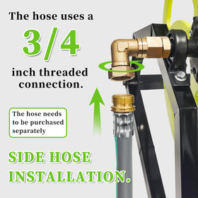 CXCESNS cast-iron reel with rust-resistant coating for lasting outdoor use.