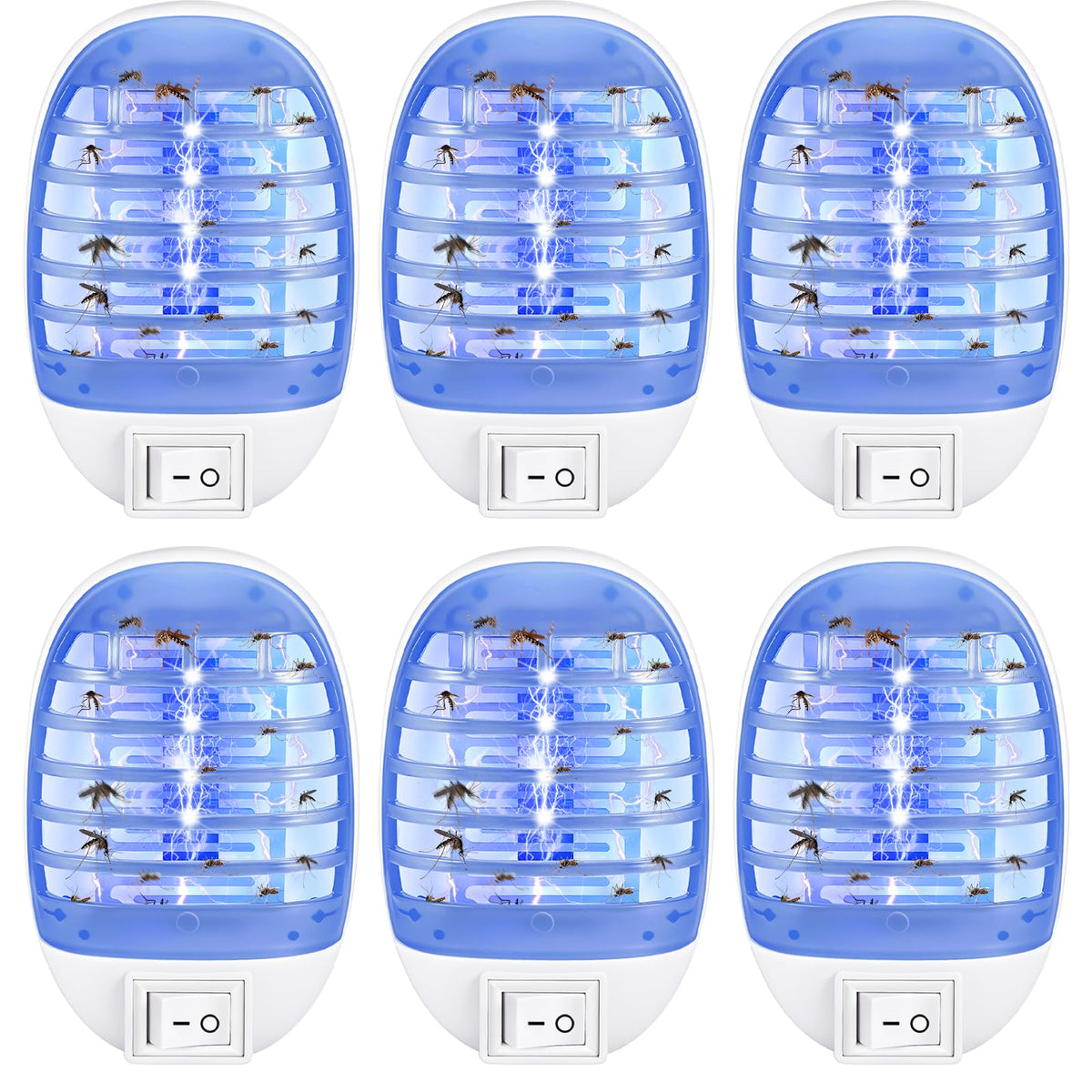 CXIENAOY purple-light indoor bug zapper attracts flying insects for indoor spaces