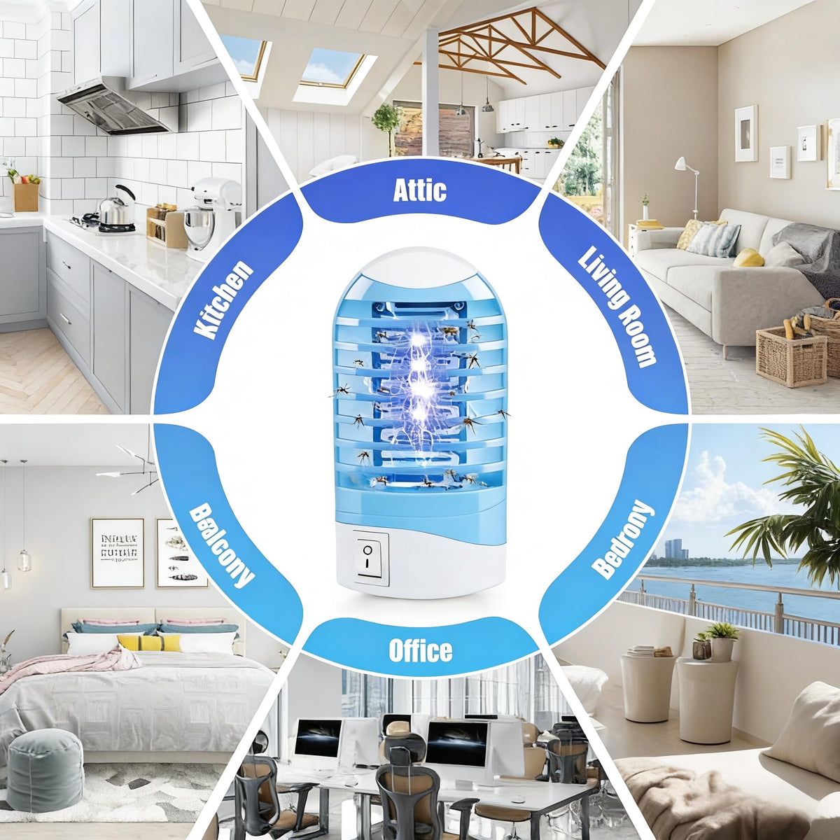 CXIENAOY compact size saves space in kitchen or bedroom