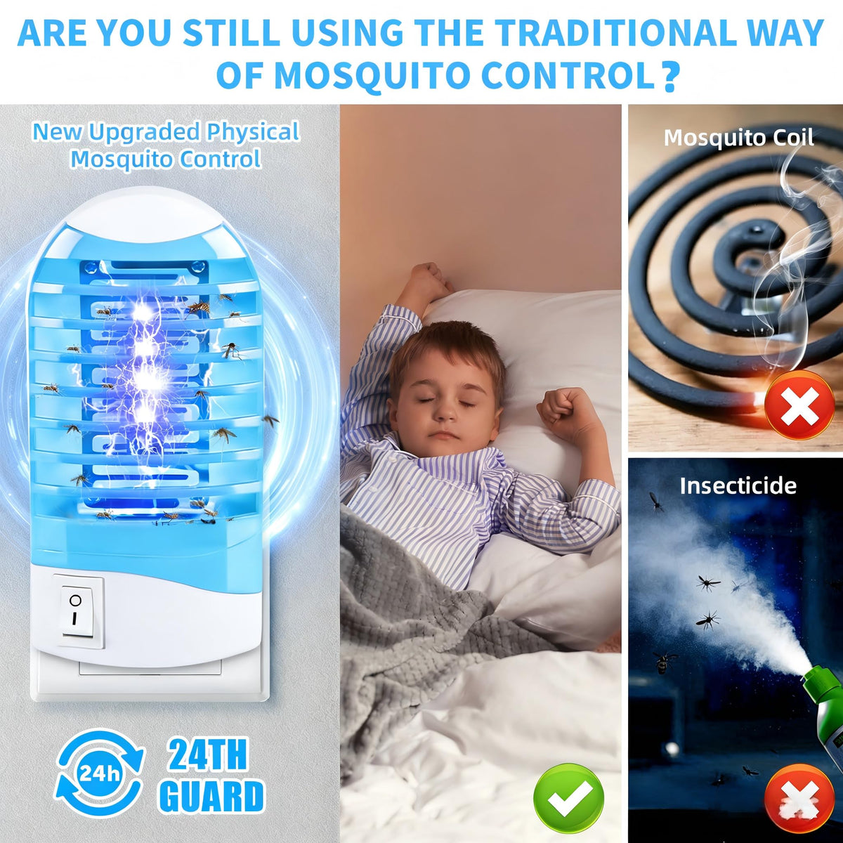 CXIENAOY easy-clean feature for quick dead insects removal