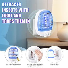 CXIENAOY easy-clean bug zapper for quick debris removal