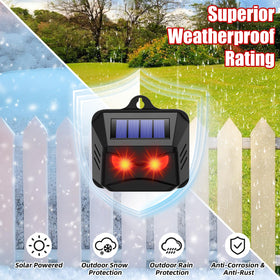 CXIENAOY humane deterrent lights deter animals safely without harm