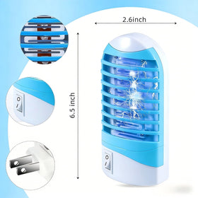 CXIENAOY purple LED indoor zapper highlights night visibility and attraction