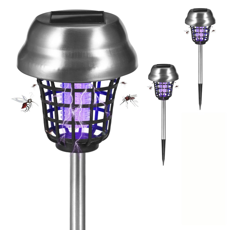 CXIENAOY Solar Mosquito Zapper Outdoor lamp for pest-free patio