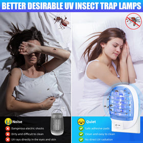 CXIENAOY ultra-quiet bug zapper operates silently for peaceful nights