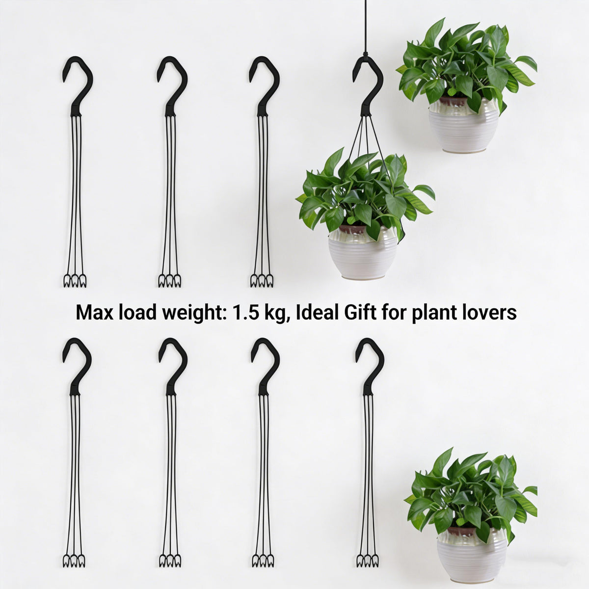CXYNDFA hanging planter kit suitable for indoor and outdoor use
