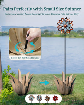 Cyan Oasis curved blade design keeps shape over time
